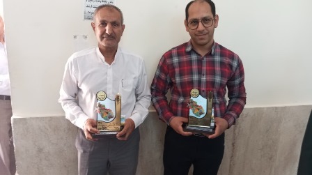 تجلیل از نمونه خادم رضا